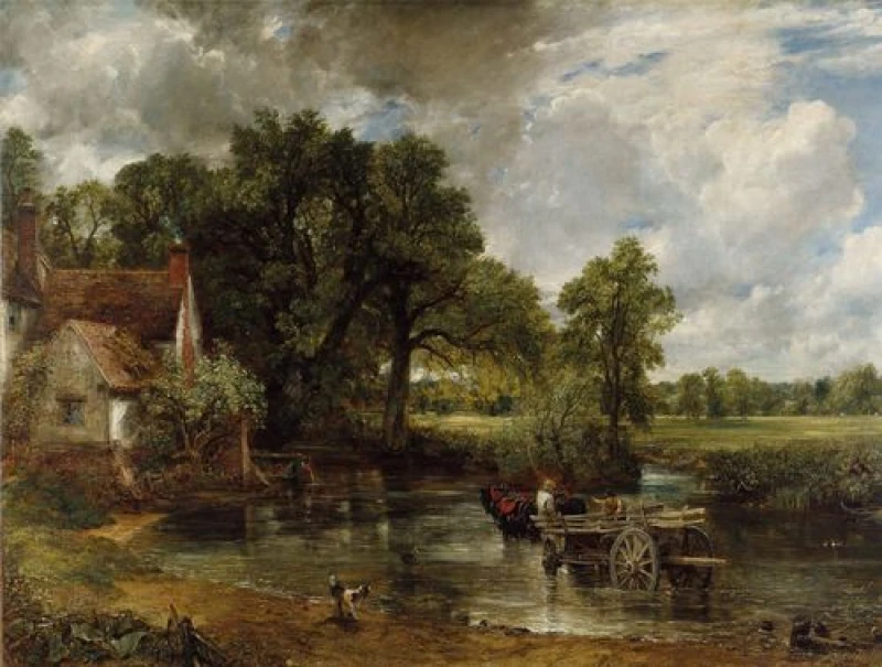 Image of National Gallery The Hay Wain - National Gallery 1000 Piece Jigsaw Puzzle