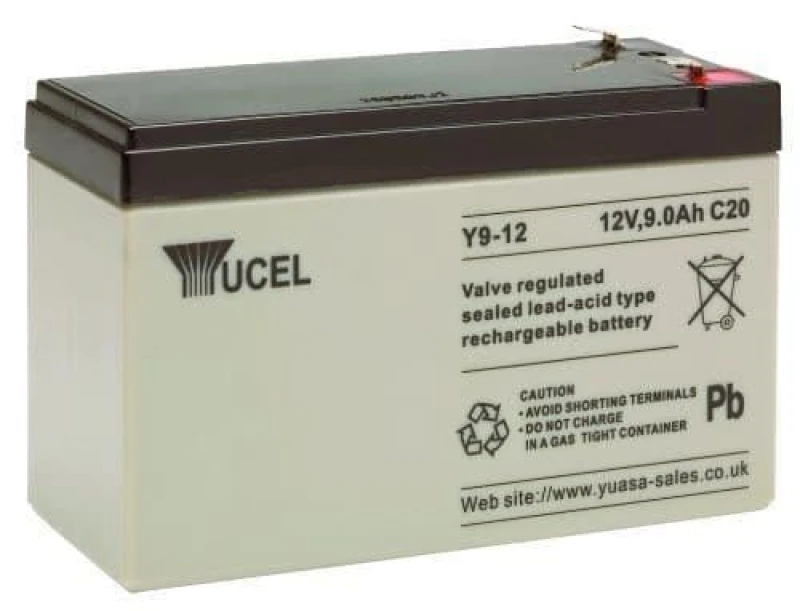 Image of Yuasa Sealed Lead Acid Battery 12V 9Ah
