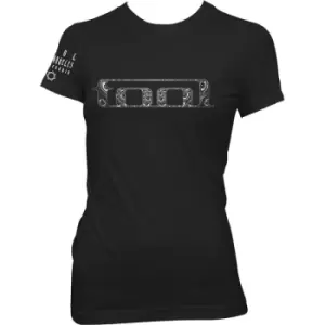 image of Tool - Eyes Logo Ladies Small T-Shirt - Black