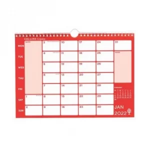 Image of Colplan A4 2022 Memo Calendar CMCA4-22