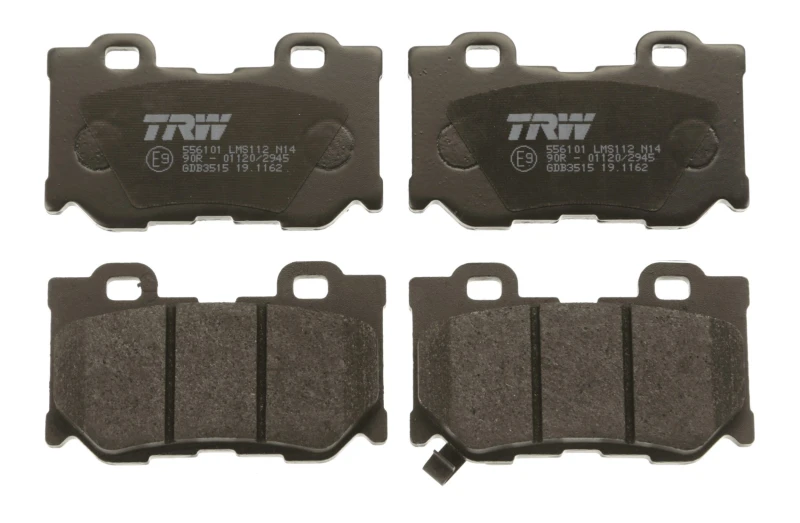 Image of TRW GDB3515 Brake pad set with acoustic wear warning Brake Pad Set,disc brake (402)