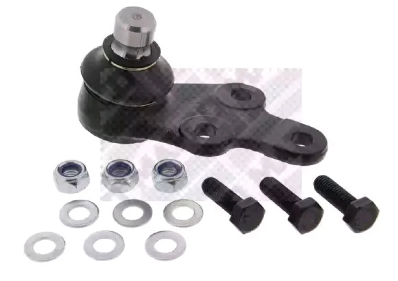 Image of MAPCO 54611 Ball joint Front Axle Right, with fastening material Support-/Steering Link (2462)
