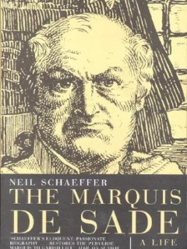 Image of The Marquis De Sade by Neil Schaeffer Paperback