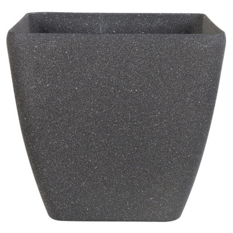 Image of Beliani Plant Pot Zeli 42cm Dark Grey
