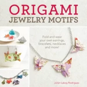 Image of origami jewelry motifs fold and wear your own earrings bracelets necklaces