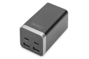 image of Digitus 4-port universal USB charging adapter, 65W GaN