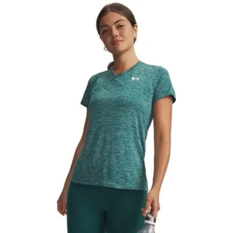 Image of Womens V-neck top Under Armour Tech Twist Vert Female M