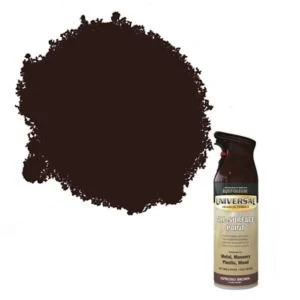 image of Rust-Oleum Universal Espresso brown Gloss Multi-surface Spray Paint 400ml