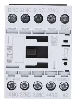 Image of Eaton Contactor Relay - 2NO + 2NC, 4 A Contact Rating