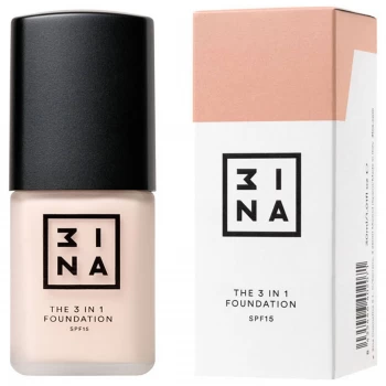 image of 3INA Makeup 3-In-1 Foundation 30ml (Various Shades) - 200