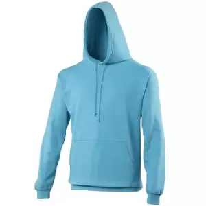 Image of Awdis Unisex College Hooded Sweatshirt / Hoodie (XS) (Hawaiian Blue)