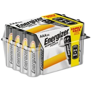 Image of Energizer AAA Alkaline Power Batteries 24 Pack