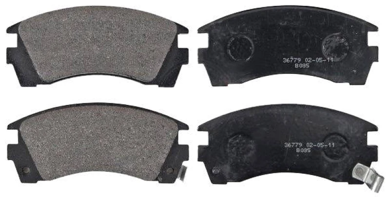 Image of A.B.S. 36779 Brake pad set with acoustic wear warning Brake Pad Set,disc brake (402)