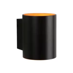 image of Lucide xera - Up Down Wall Light - Ø8cm - 1xG9 - Black