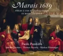 Image of Marais 1689: Pieces A Une Et A Deux Violes Et Basse Continue