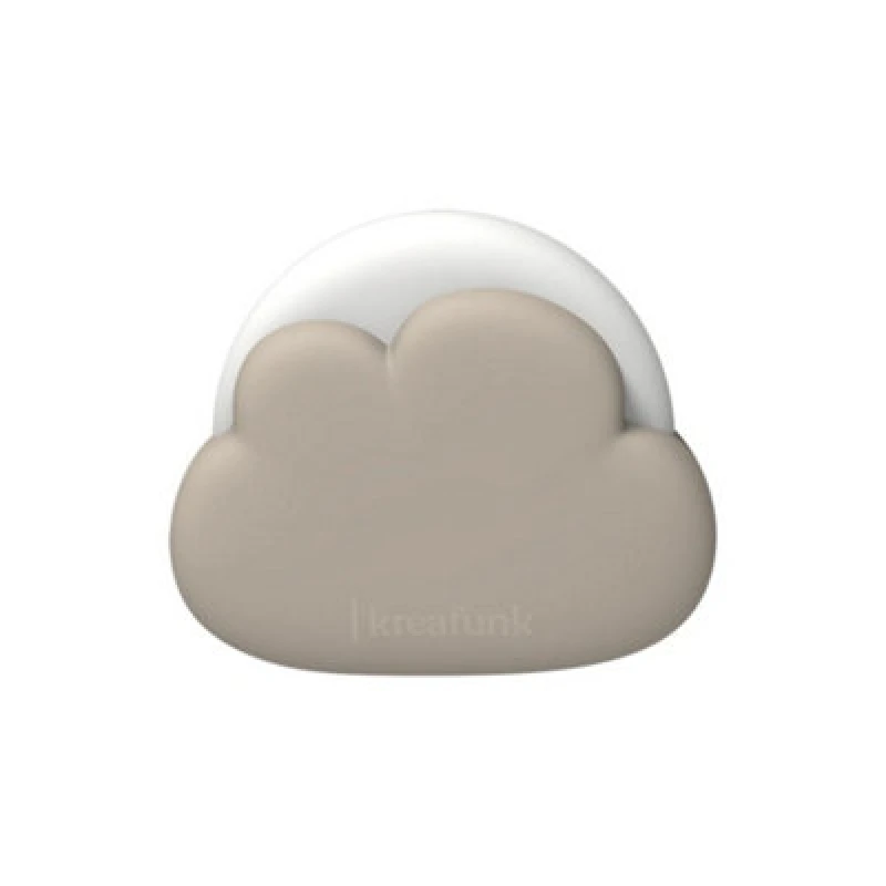 Image of HexGuard Kreafunk Cloudy Kids Night Light - Ivory Sand, Grey KRF083