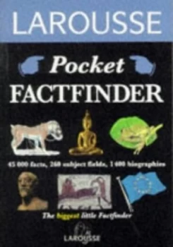 Image of Larousse Pocket Factfinder by Min Lee and Nicolas Mcdowell Book