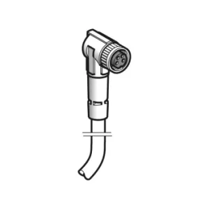 Image of Telemecanique XZCP1041L2 Elbowed Female M8 2M Cable Pre-Wired Connectors