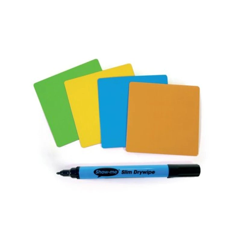 Image of Show-me Show-me Magnet-Notes 75x75mm Assorted Colours PK40 - MNT757540A MNT757540A