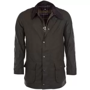 image of Barbour Mens Bristol Wax Jacket Olive Large