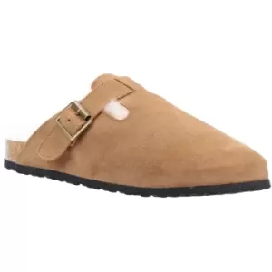 Image of Cotswold Ruspidge Sheepskin Mule Slipper Female Cognac UK Size 4