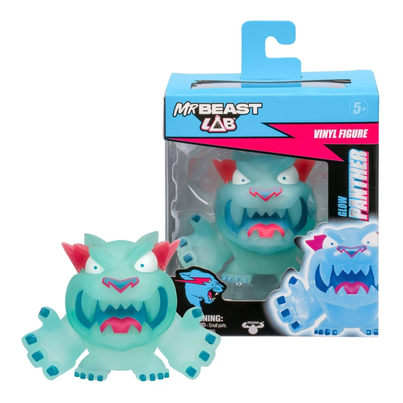 Image of Mr Beast Lab Mr Beast Lab Vinyl Glow Panther Figure