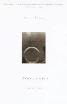 Image of Plainwater by Anne Carson Paperback