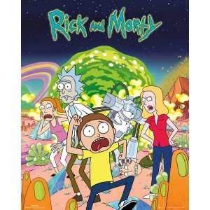 image of Rick And Morty Group Mini Poster