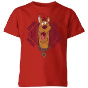 Image of Scooby Doo Where Are You? Kids T-Shirt - Red - 11-12 Years