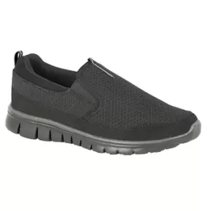 Image of Dek Superlight Adults/Unisex Neptune Slip On Trainers (10 UK) (Black)