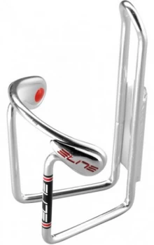 image of ELITE Cuissi Gel, Aluminium Bottle Cage-Silver