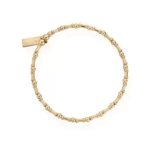 image of ChloBo GBRHYTHM Women&apos;s Rhythm Of Water Gold Tone Bracelet