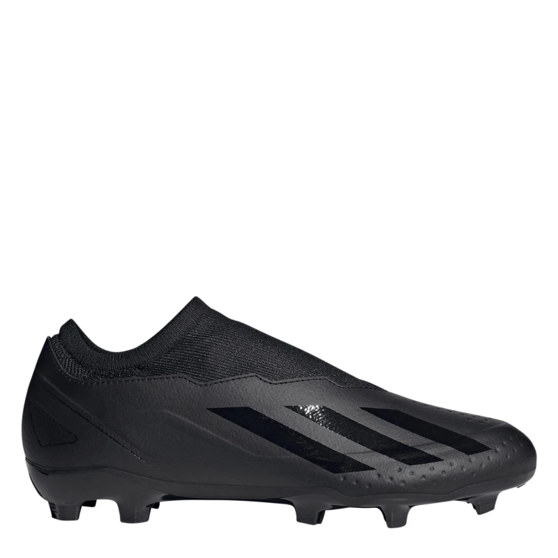Image of adidas X Crazyfast League Laceless Firm Ground Football Boots - Black 9.5