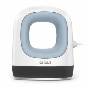 Image of Cricut EasyPress Mini Blue Black White