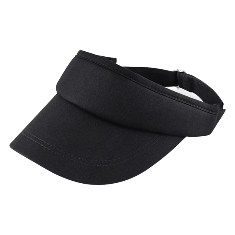 Image of Beechfield Beechfield Men Sports Visor in Black One Size Male 5063527291790