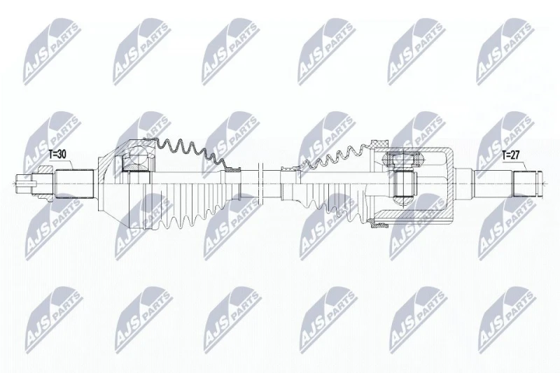 Image of NTY Drive shaft NTY NPW-AR-008