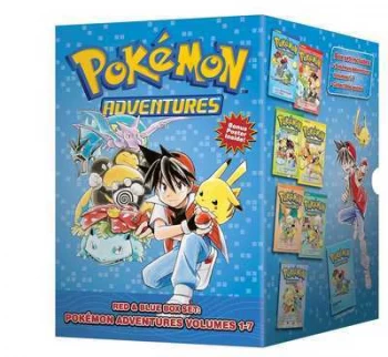 Image of Pokemon Adventures Red & Blue Box Set : Set includes Vol. 1-7 : 1