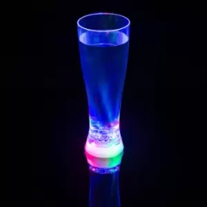 Image of Strobing Beer Glass in Red, Plastic