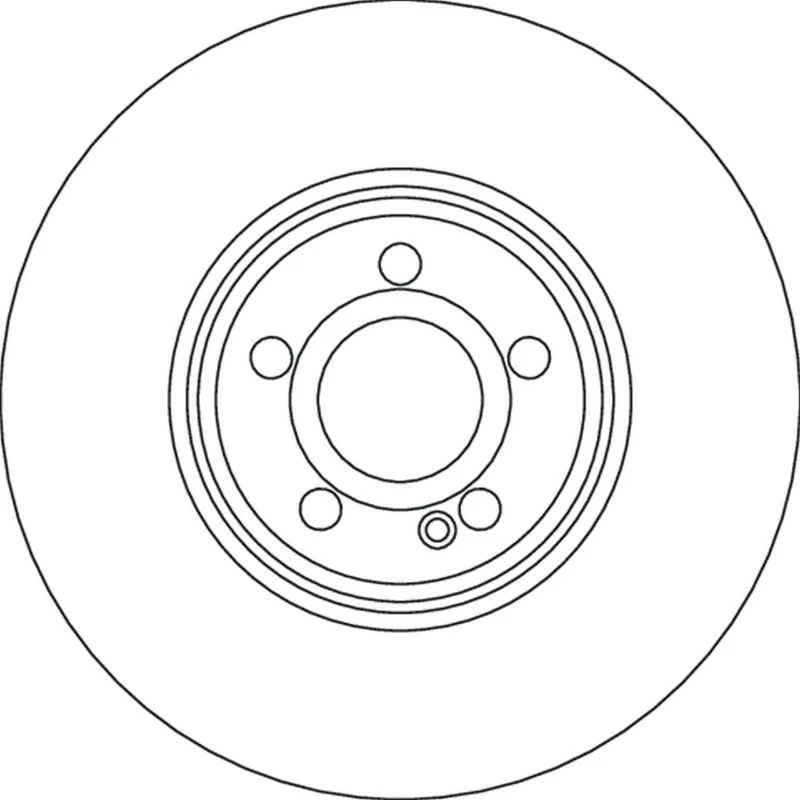 Image of Brake disc TRW DF6896S