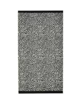Image of Nalu Nicole Scherzinger Koko Towels Beach Linen & Black