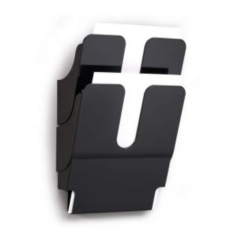 Image of Durable FLEXIPLUS 2 A4 Portrait Literature Holder Wall Mounted EXR57238DR