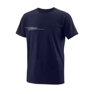 Image of Wilson Team Tech T Shirt Juniors - Blue