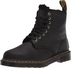 Image of Dr. Martens Mens 1460 Ambassador Soft Leather Pascal 8-Eye Boots - Black - UK 10