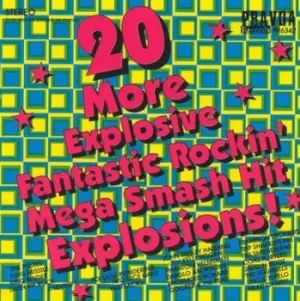 Image of 20 More Fantastic Rockin Mega Smash Hit Explosions by Various Artists CD Album