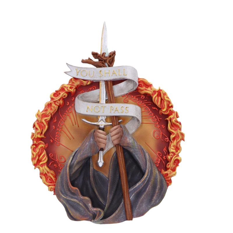 Image of Lord of the Rings You Shall Not Pass Wall Plaque 30.4cm