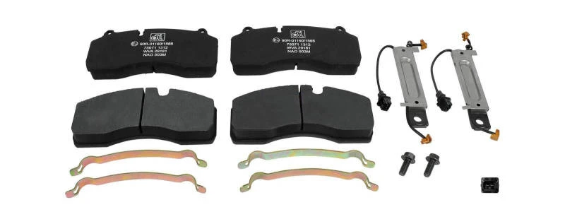 Image of DT Spare Parts 2.94099 Brake pad set Rear Axle Brake Pad Set,disc brake (402)