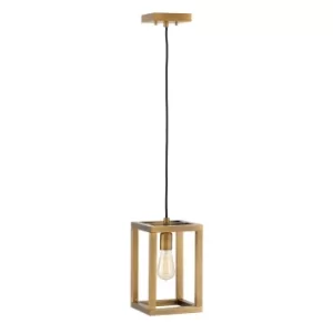 Image of Hinkley Fredrick Ramond Ensemble 1 Light Pendant Brushed Bronze