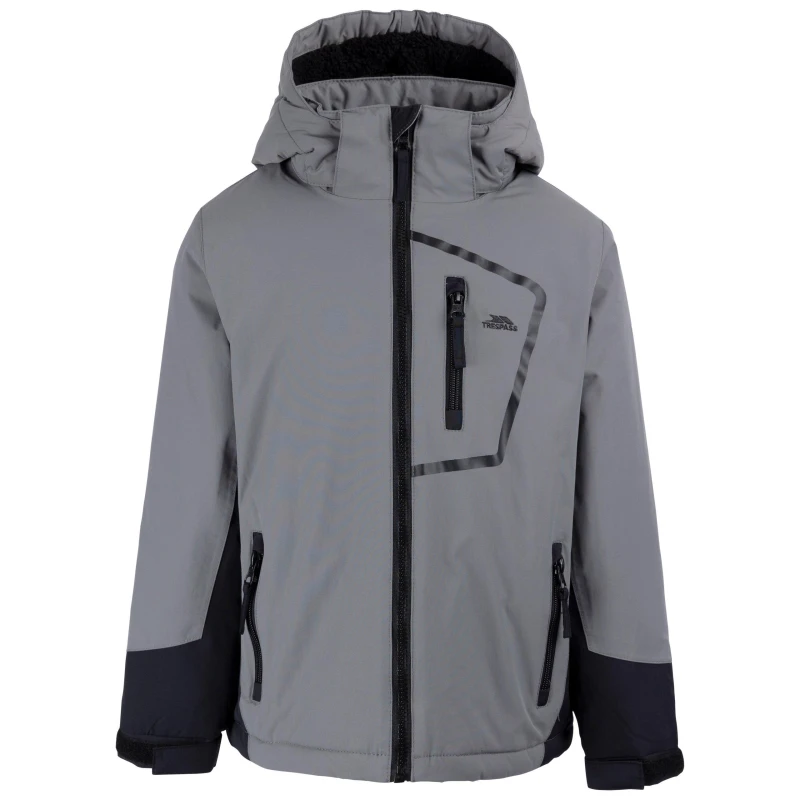 Image of Trespass Kids Elder Waterproof Jacket Storm Grey male 2-3 Yrs