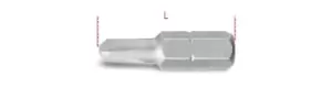 Image of Beta Tools 861 TRW 1x 1/4" Hex Drive Tri-Wing Bit #1 008610601