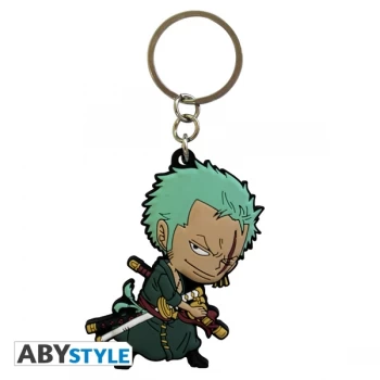 Image of One Piece - Zoro Sd PVC Keyring
